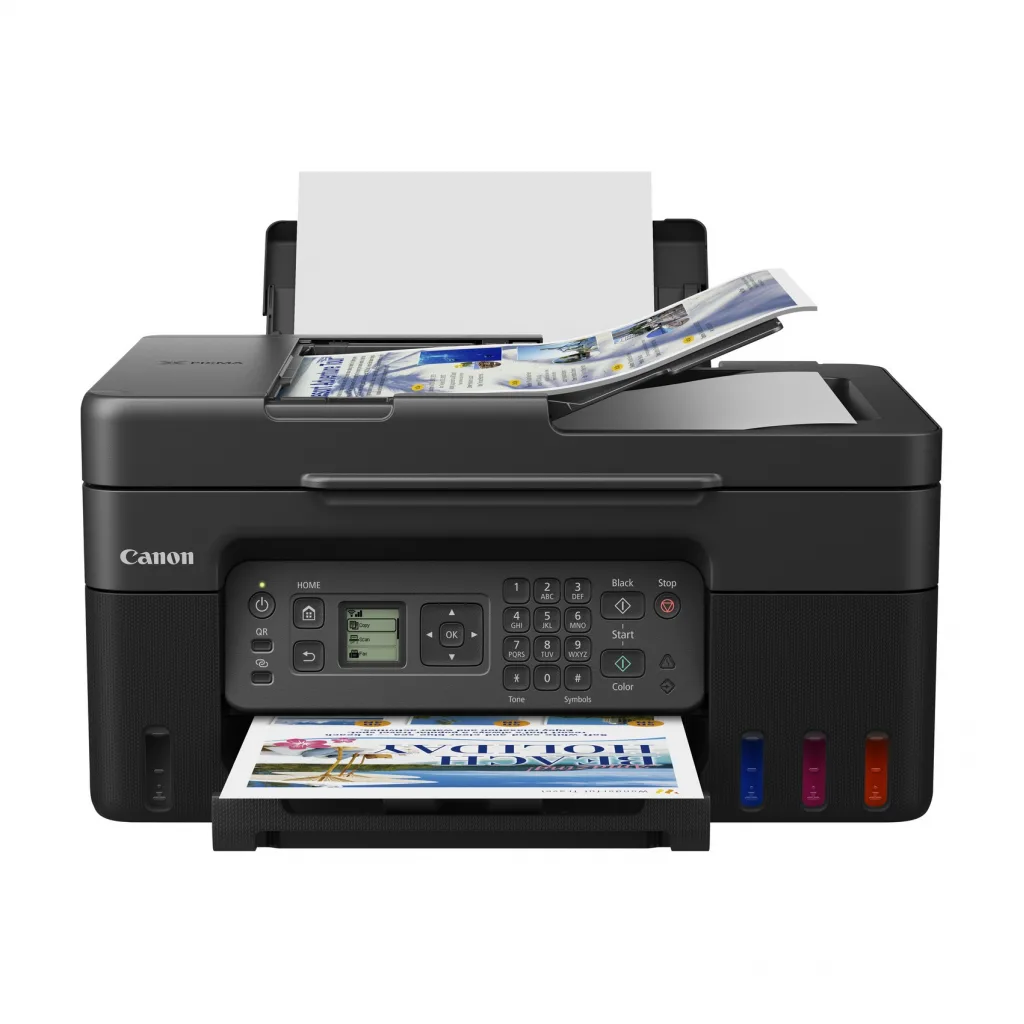 CANON PIXMA G4470, Renkli, Mürekkep Mega Tanklı, Yazıcı, Tarayıcı, Fotokopi, Fax, Wifi, Bulut, ADF, ORİJİNAL MÜREKKEP