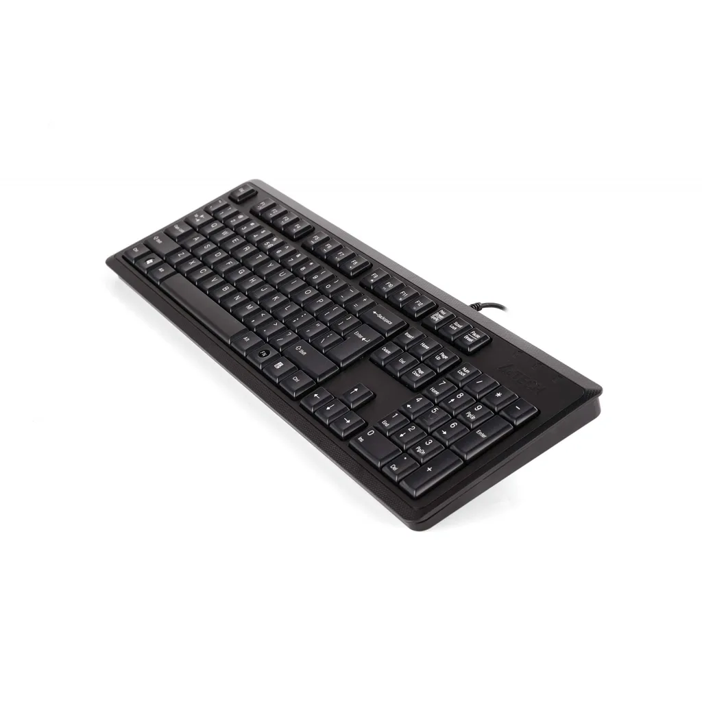 A4 TECH KR-92, Siyah, USB Kablolu, Türkçe Q, Multimedya, Klavye