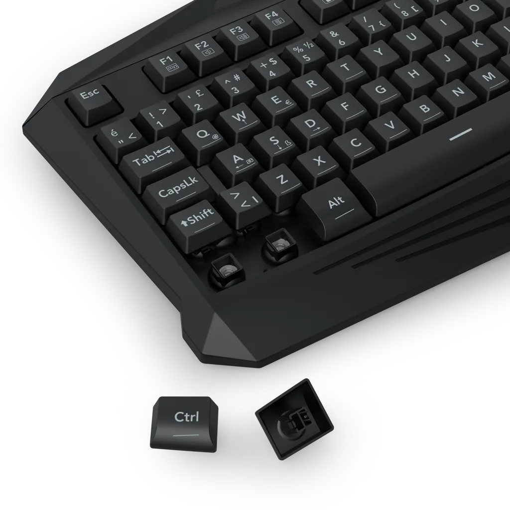 T-DAGGER TANKER, T-TGK106, USB Kablolu, Türkçe Q, Rainbow Backlight, Membran Tuşlar, 104 Tuşlu, Gaming Klavye