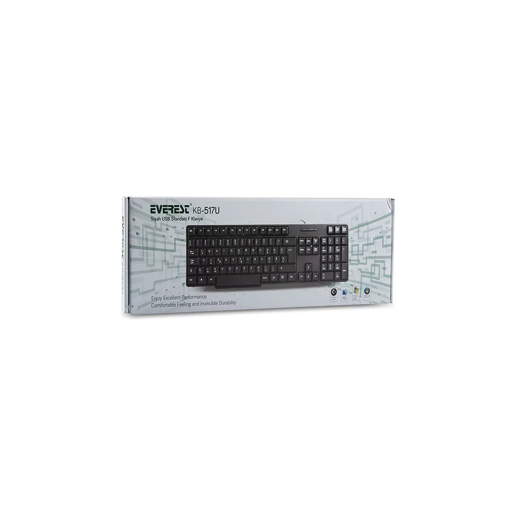 EVEREST KB-517U F Standart KLAVYE USB (S)