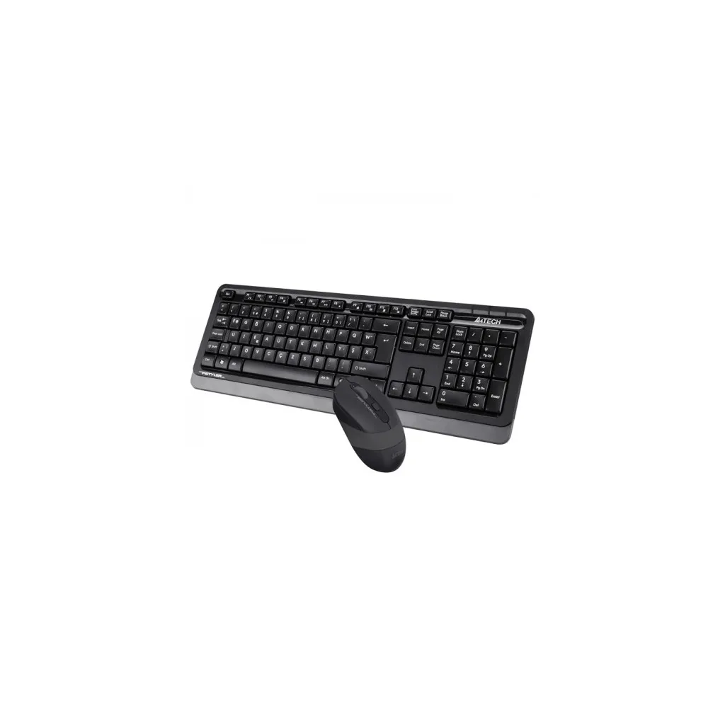 A4 TECH FG1010, Gri, FSTYLER, 2.4Ghz Kablosuz, Türkçe F, Klavye Mouse Set