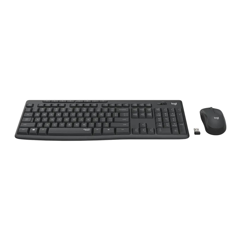 LOGITECH MK295 Siyah, 920-009804, Kablosuz, Türkçe Q, Klavye Mouse Set