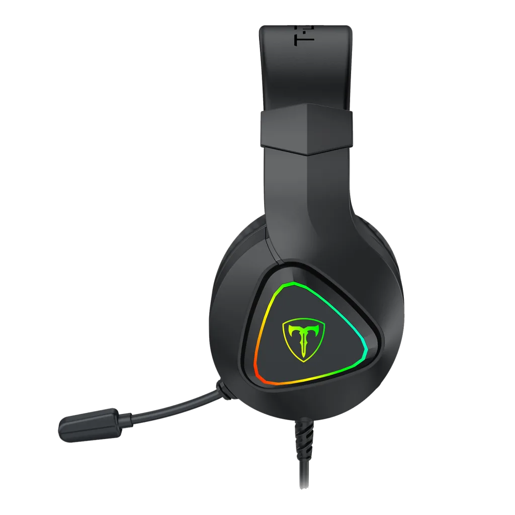 T-DAGGER T-RGH306 AXLS, 7.1 Surround Sound, Renkli Aydınlatma, 2.10Mt USB Kablolu, Mikrofonlu, Gaming Kulaklık