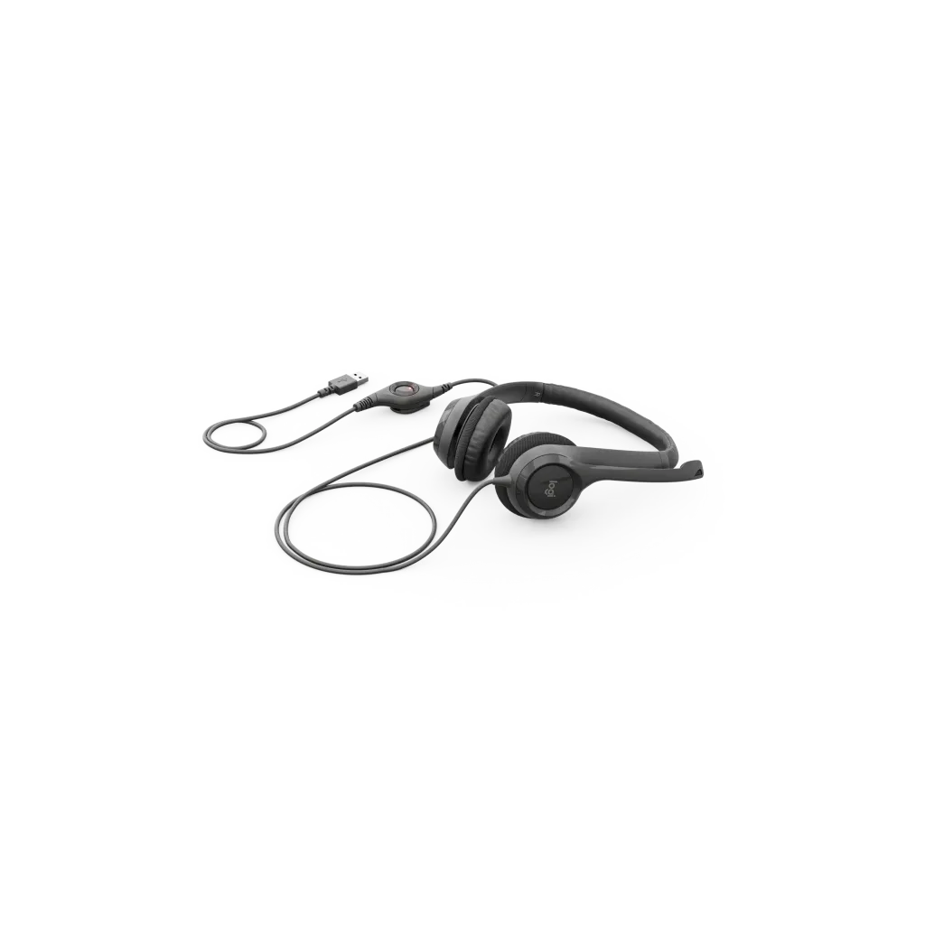 LOGITECH H390, 981-000406, USB, Çağrı Merkezi, Ofis, Toplantı, Konuşmacı Tipi, Microfonlu Kulaklık