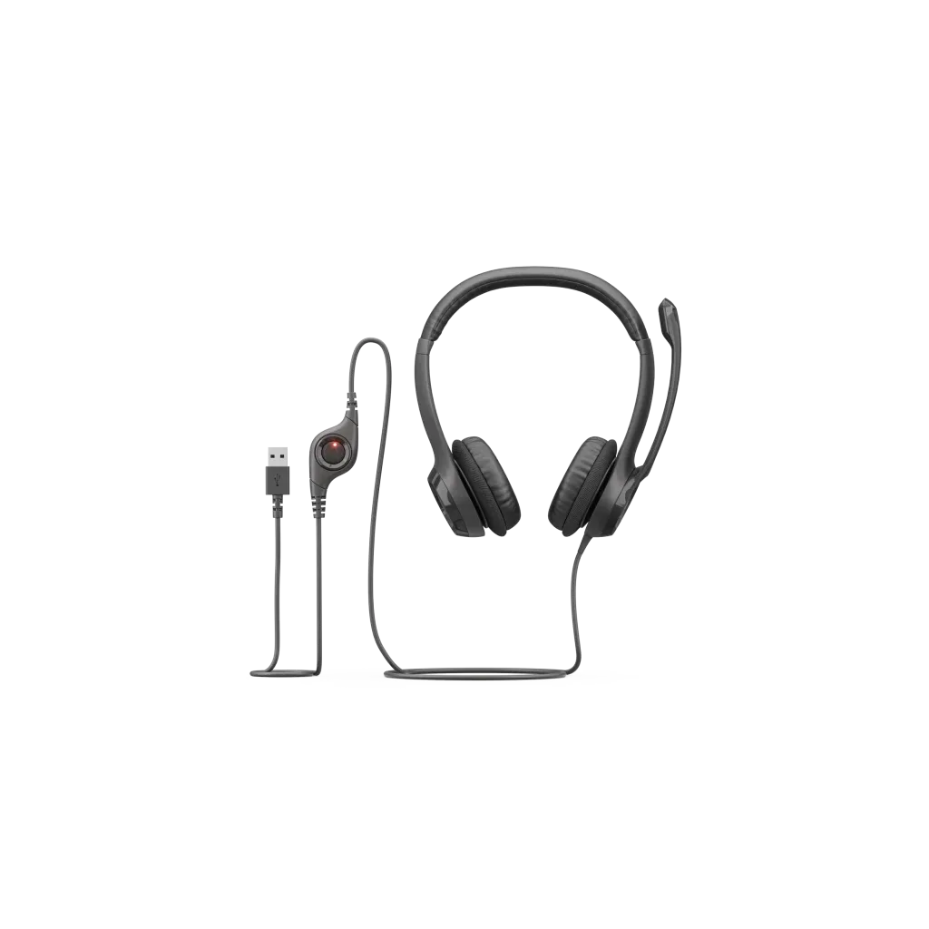LOGITECH H390, 981-000406, USB, Çağrı Merkezi, Ofis, Toplantı, Konuşmacı Tipi, Microfonlu Kulaklık