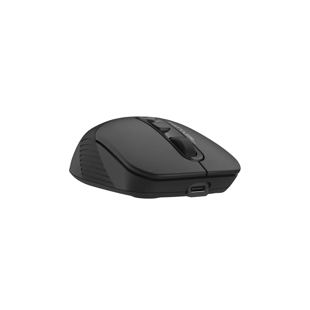 A4 TECH FG10CS AIR2, Grey, SILENT, FSTYLER, 2,4Ghz Kablosuz, USB-C den şarj edilebilir, Optik Mouse, 10-15Metre, 4 Buton