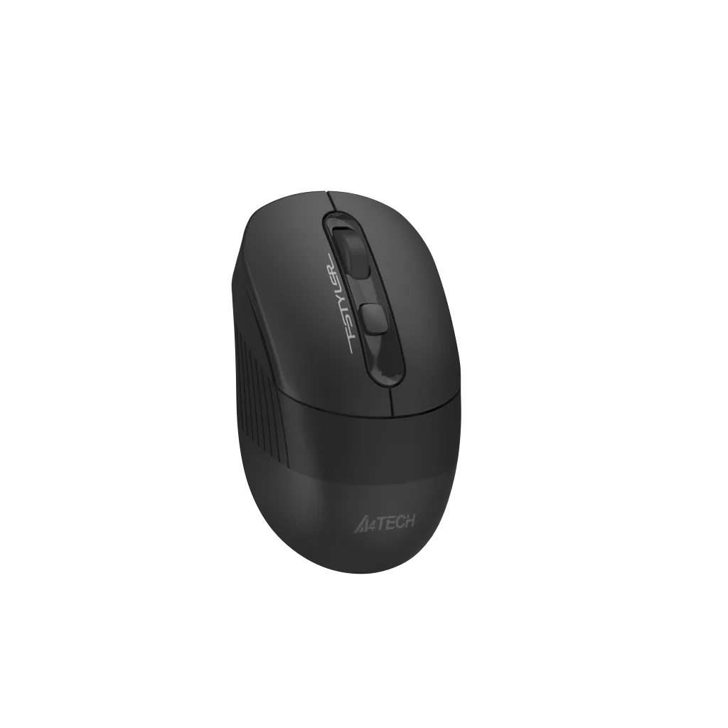 A4 TECH FG10CS AIR2, Grey, SILENT, FSTYLER, 2,4Ghz Kablosuz, USB-C den şarj edilebilir, Optik Mouse, 10-15Metre, 4 Buton