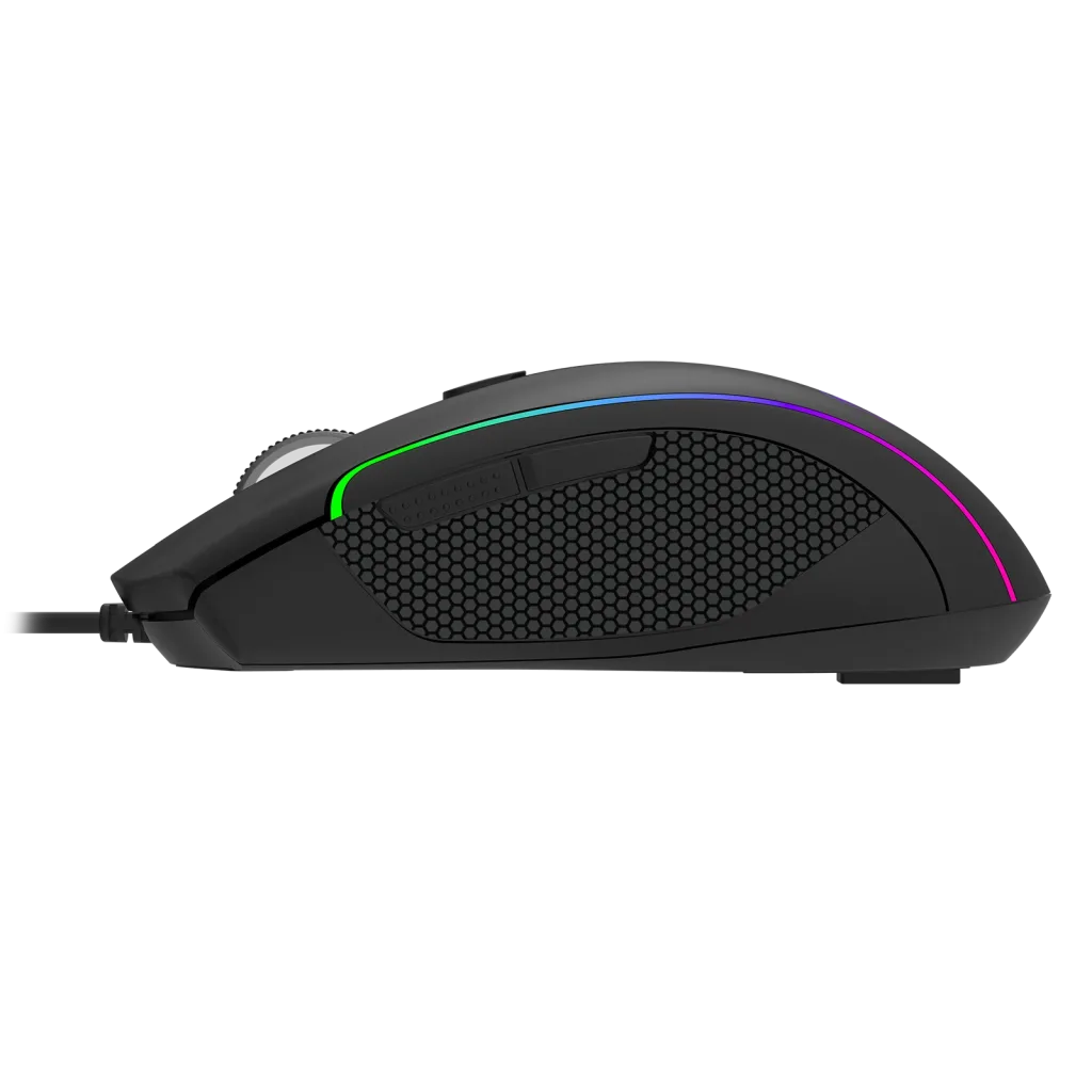 T-DAGGER T-TGM110 LYNX, RGB Backlight, USB Kablolu, 6 Buton, 7200DPI, Gaming Mouse