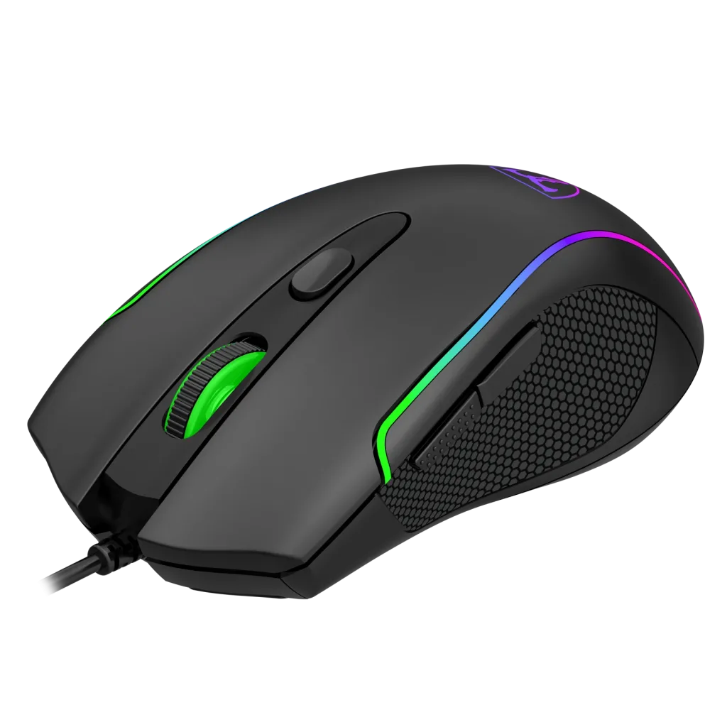T-DAGGER T-TGM110 LYNX, RGB Backlight, USB Kablolu, 6 Buton, 7200DPI, Gaming Mouse