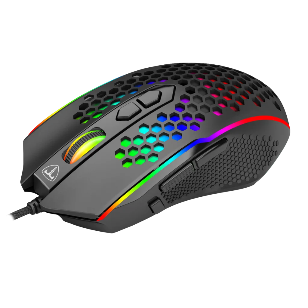 T-DAGGER T-TGM310-LIT, Imperial Lite, RGB Backlight, 8 Programlanabilir Buton, USB Kablolu, 10.00DPI, Gaming Mouse