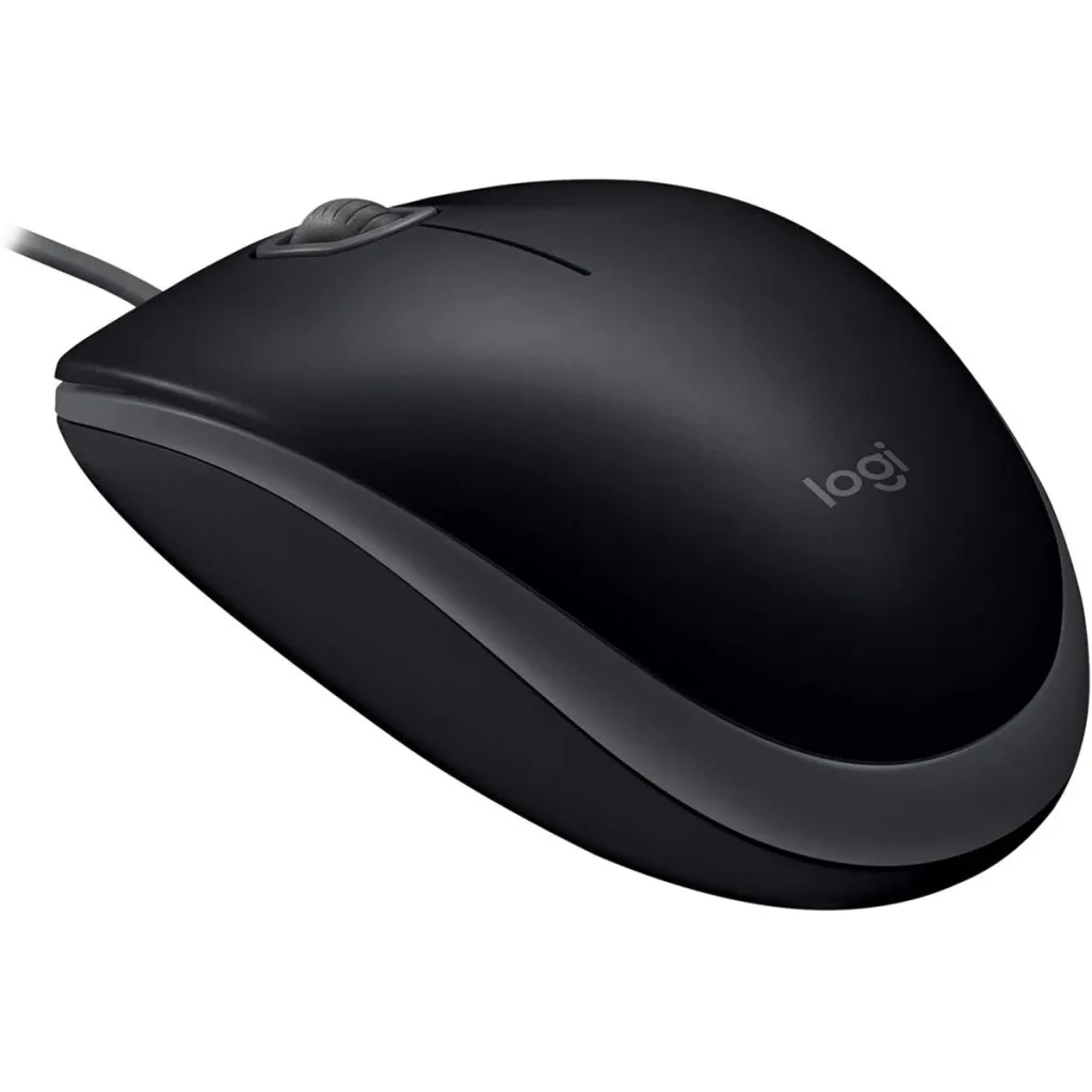 LOGITECH 910-005508, B110 Siyah, USB Kablolu, 1000dpi, Optik, 3 Tuşlu, Mouse