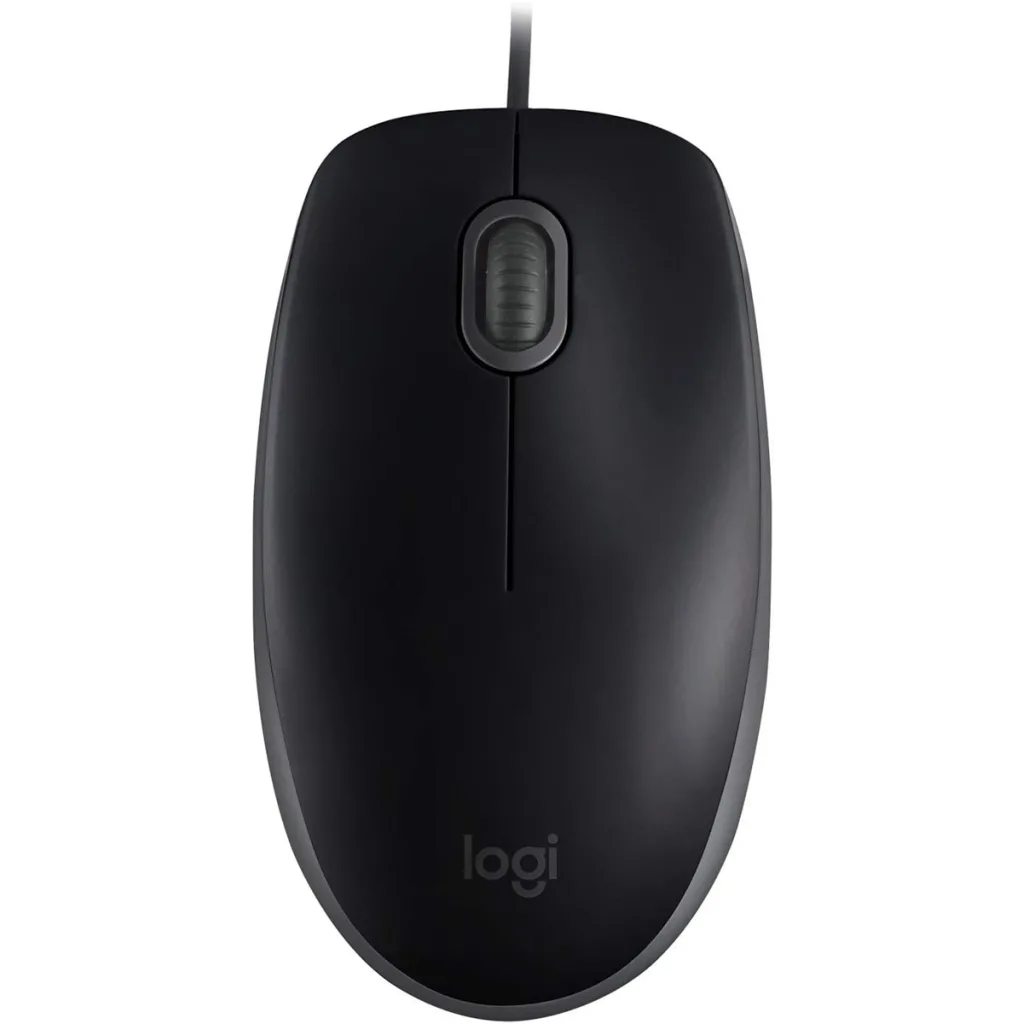 LOGITECH 910-005508, B110 Siyah, USB Kablolu, 1000dpi, Optik, 3 Tuşlu, Mouse