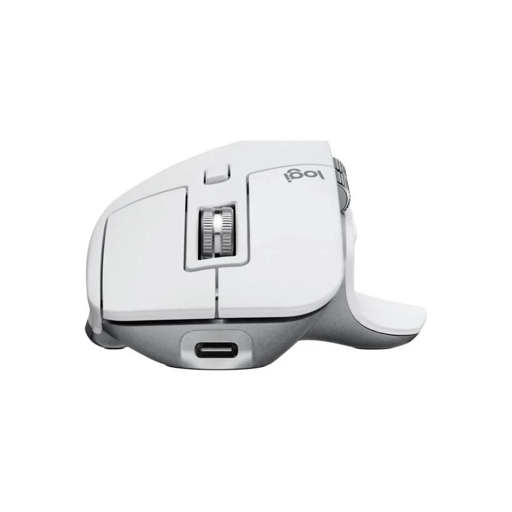 LOGITECH 910-006560, MX MASTER 3S, Beyaz, Bluetooth, 8000dpi, Lazer, 7 Tuşlu, USB-C den şarj edilebilir, Mouse