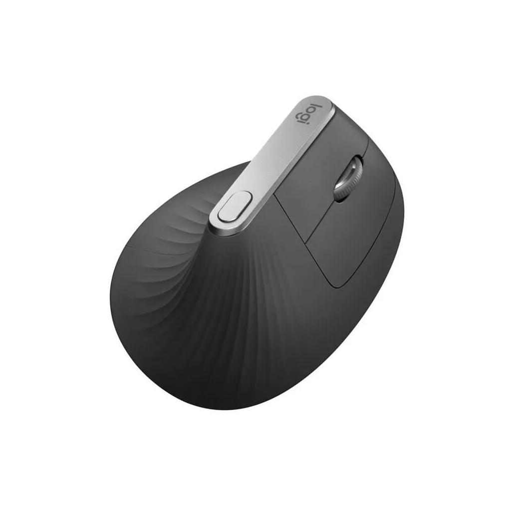 LOGITECH 910-005448, MX VERTICAL, Siyah, Bluetooth, 4000dpi, Lazer, 4 Tuşlu, USB-C den şarj edilebilir, Dikey Ergonomik
