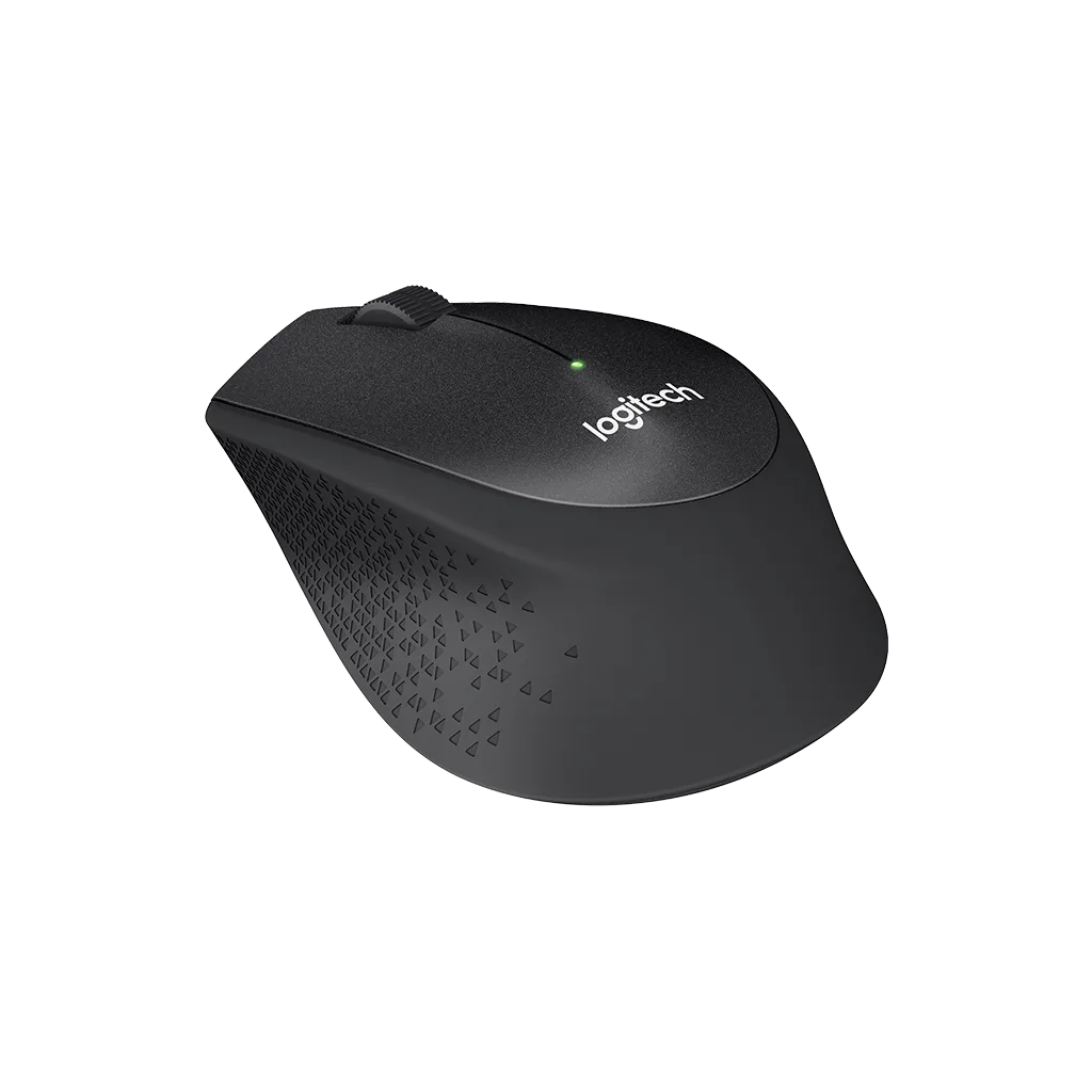 LOGITECH 910-004909, M330 Siyah, USB Nano 2,4G Kablosuz, 1000dpi, Optik, 3 Tuşlu, 24ay Pil Ömrü, Sessiz Mouse