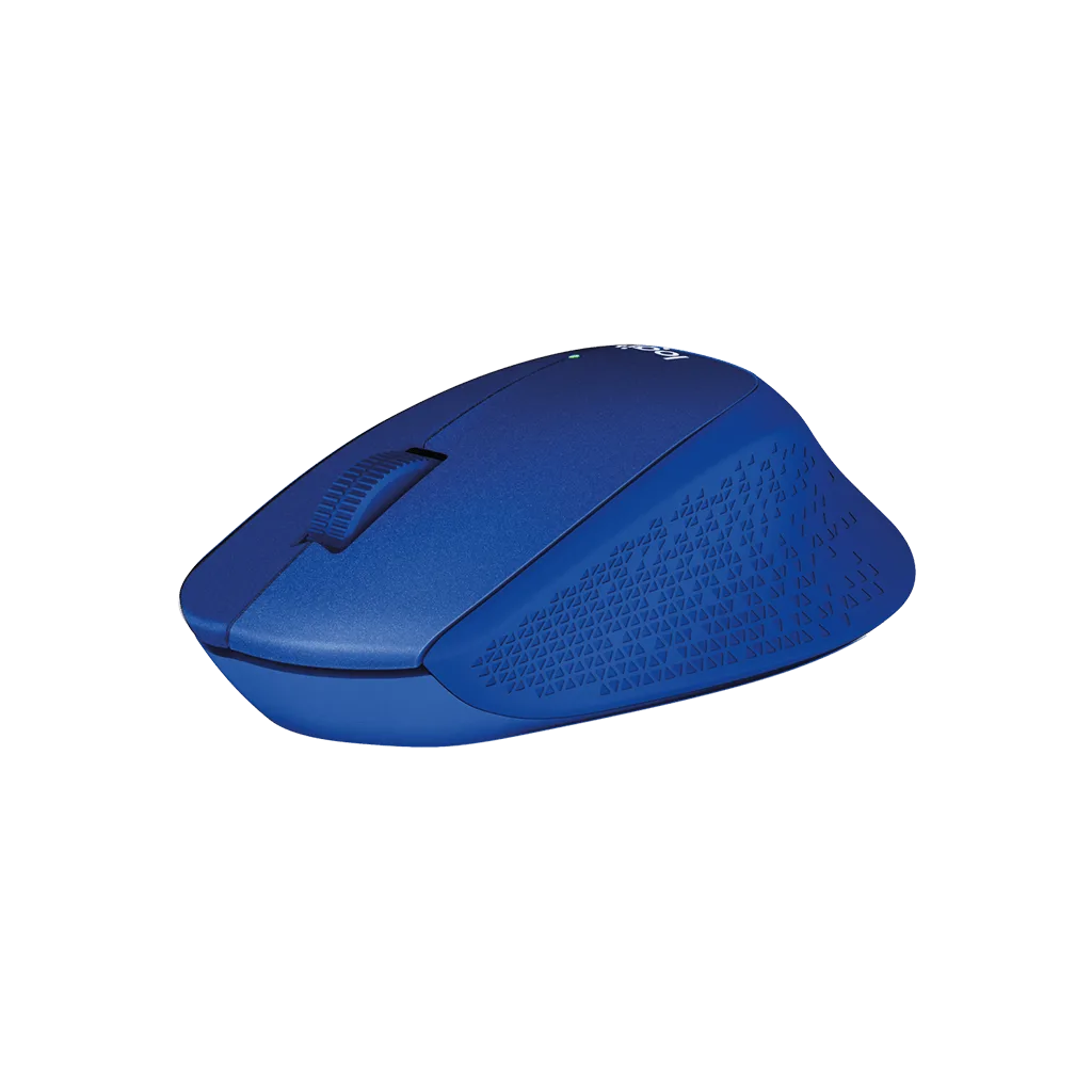 LOGITECH 910-004910, M330 Mavi, USB Nano 2,4G Kablosuz, 1000dpi, Optik, 3 Tuşlu, 24ay Pil Ömrü, Sessiz Mouse