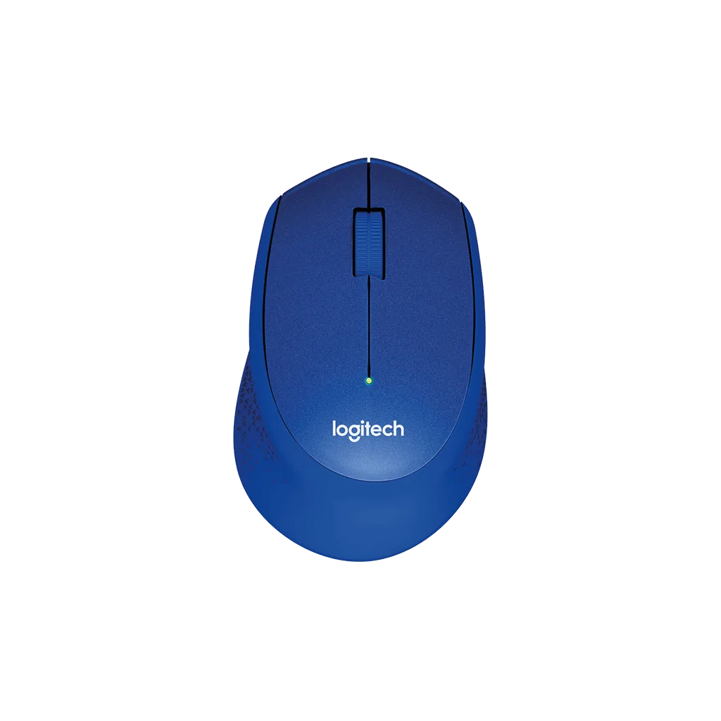 LOGITECH 910-004910, M330 Mavi, USB Nano 2,4G Kablosuz, 1000dpi, Optik, 3 Tuşlu, 24ay Pil Ömrü, Sessiz Mouse