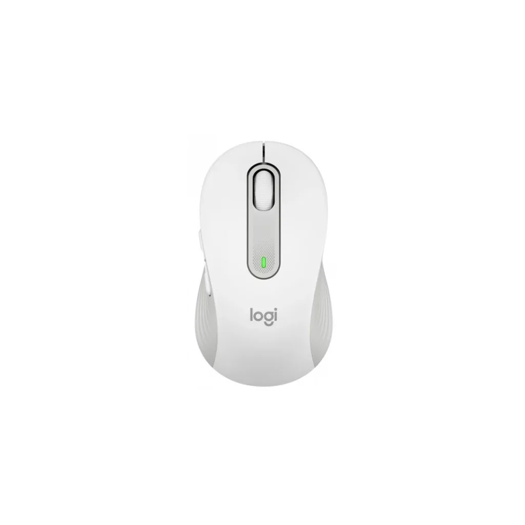LOGITECH 910-006255, M650 Signature, Beyaz, Sağ El, USB Nano 2,4G Kablosuz, 4000dpi, Optik, 5 Tuşlu, 24ay Pil Ömrü, Sess