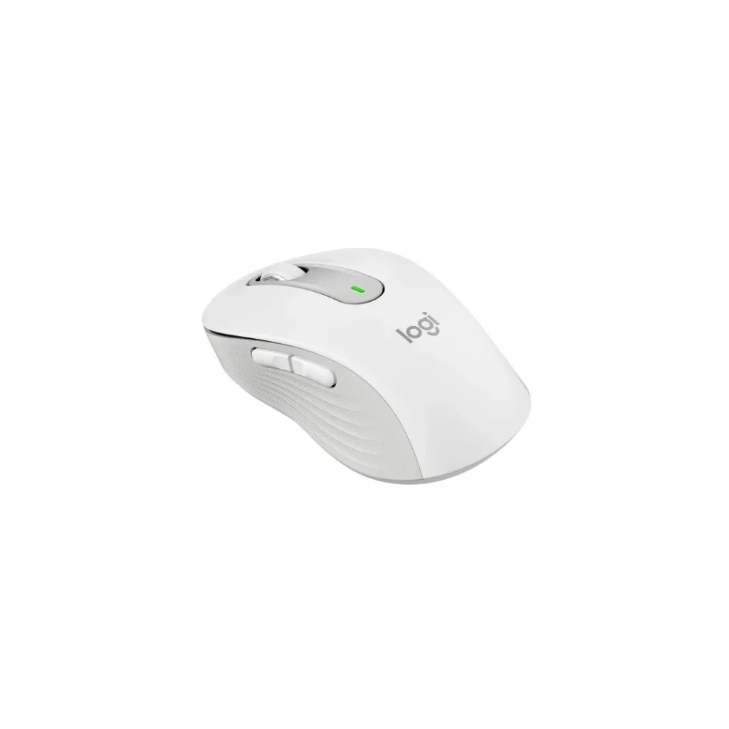 LOGITECH 910-006255, M650 Signature, Beyaz, Sağ El, USB Nano 2,4G Kablosuz, 4000dpi, Optik, 5 Tuşlu, 24ay Pil Ömrü, Sess