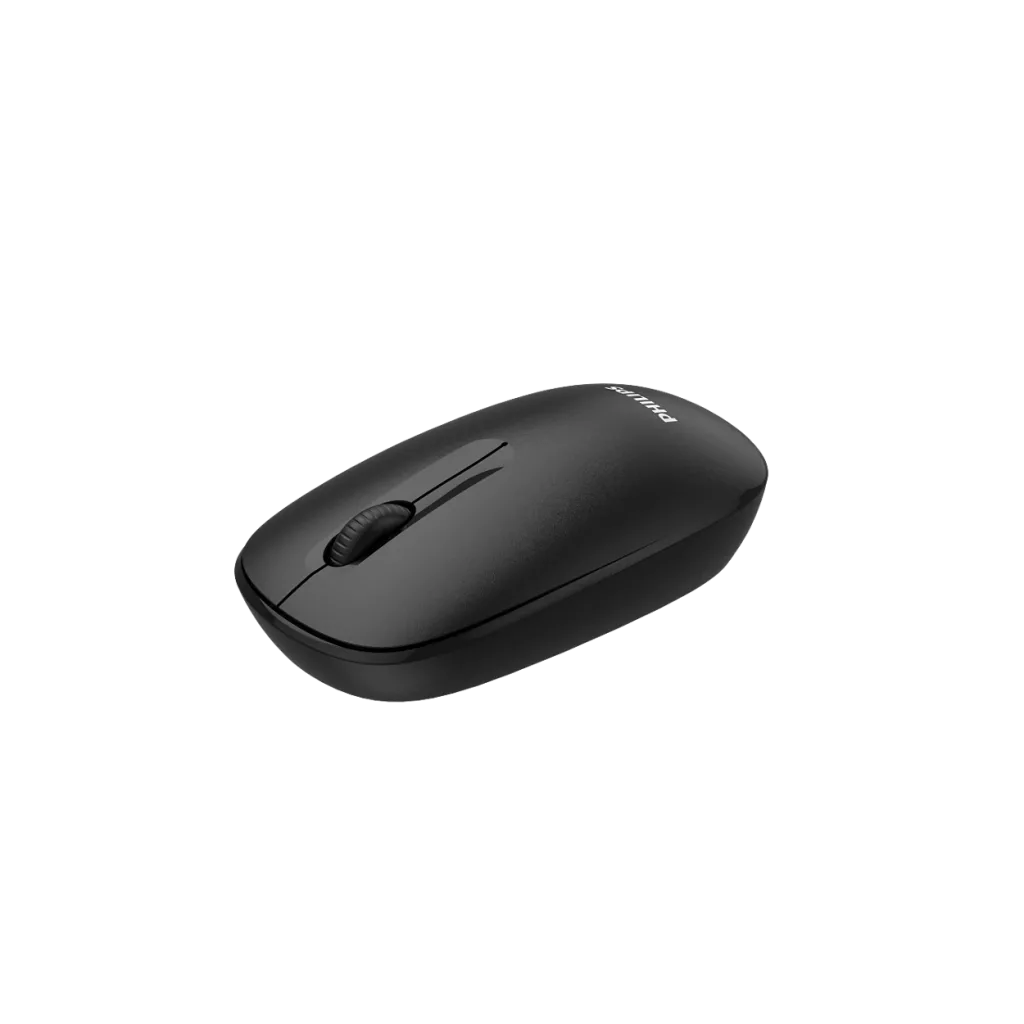 PHILIPS SPK7318B, Siyah, USB Nano 2,4Gh Kablosuz, 1600dpi, Optic, Sessiz Click, 3 Tuşlu, Mouse