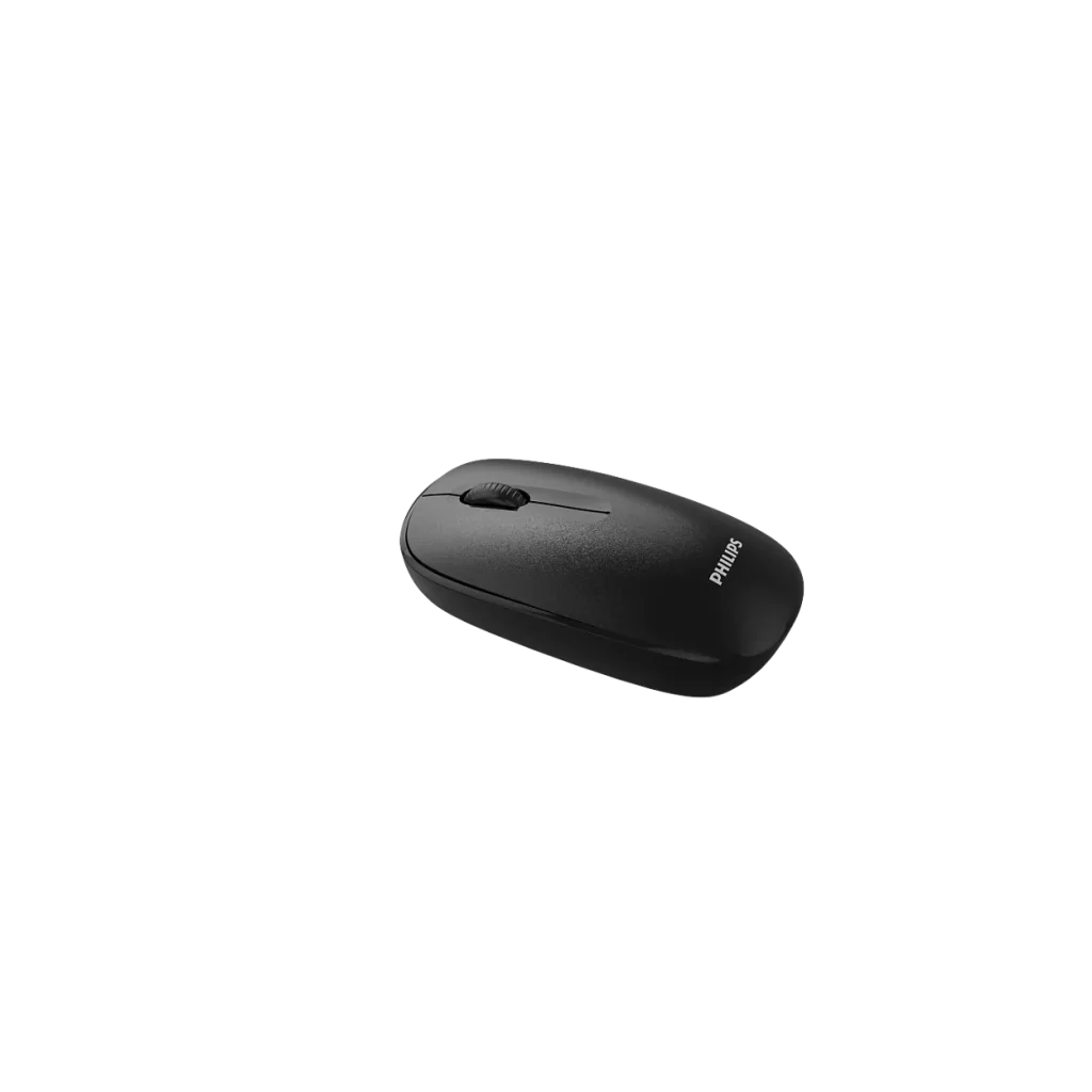 PHILIPS SPK7318B, Siyah, USB Nano 2,4Gh Kablosuz, 1600dpi, Optic, Sessiz Click, 3 Tuşlu, Mouse
