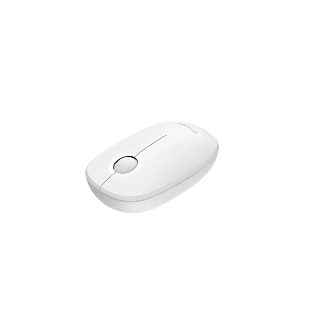 PHILIPS SPK7378W, Beyaz, USB Nano 2,4Gh Kablosuz, 1600dpi, Optic, 3 Tuşlu, Sessiz Click, Mouse