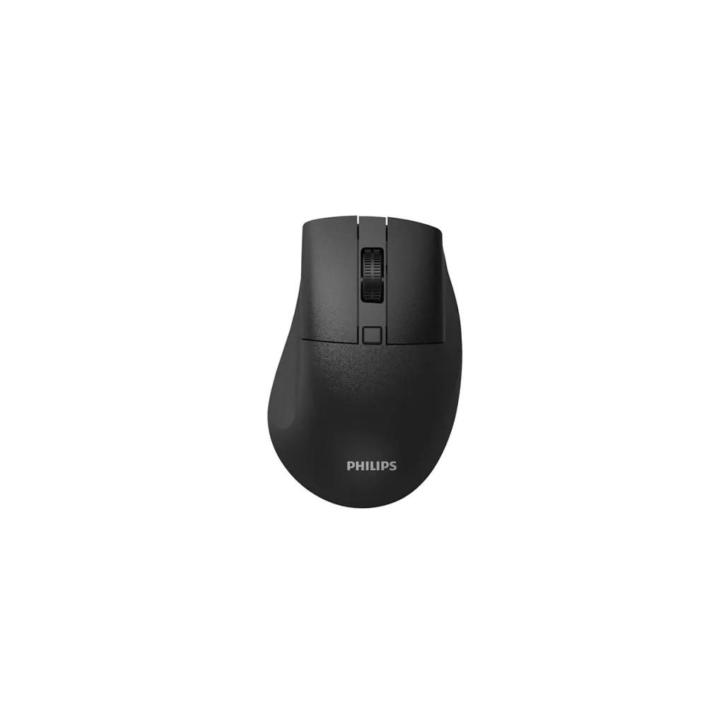 PHILIPS SPK7528B, SESSİZ, Siyah, USB Nano 2,4Gh ve Bluetooth Kablosuz, 1600dpi, Optic, 3 Tuşlu, Ergonamik, Sessiz Click,