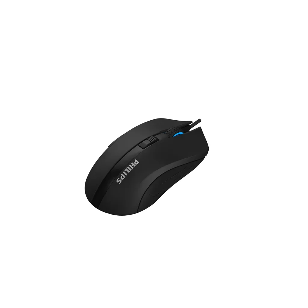 PHILIPS SPK9304B, Siyah, RGB Led Aydınlatma, USB Kablolu, 6400dpi, GAMING Optik Mouse
