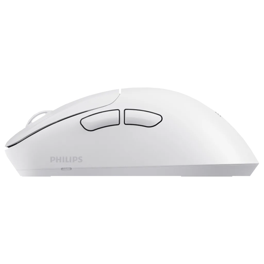 PHILIPS SPK9418W, EVNIA, Beyaz, USB Nano 2,4Gh ve Bluetooth Kablosuz, 12.000dpi, Optic, 6 Programlanabilir Buton, Şarj E