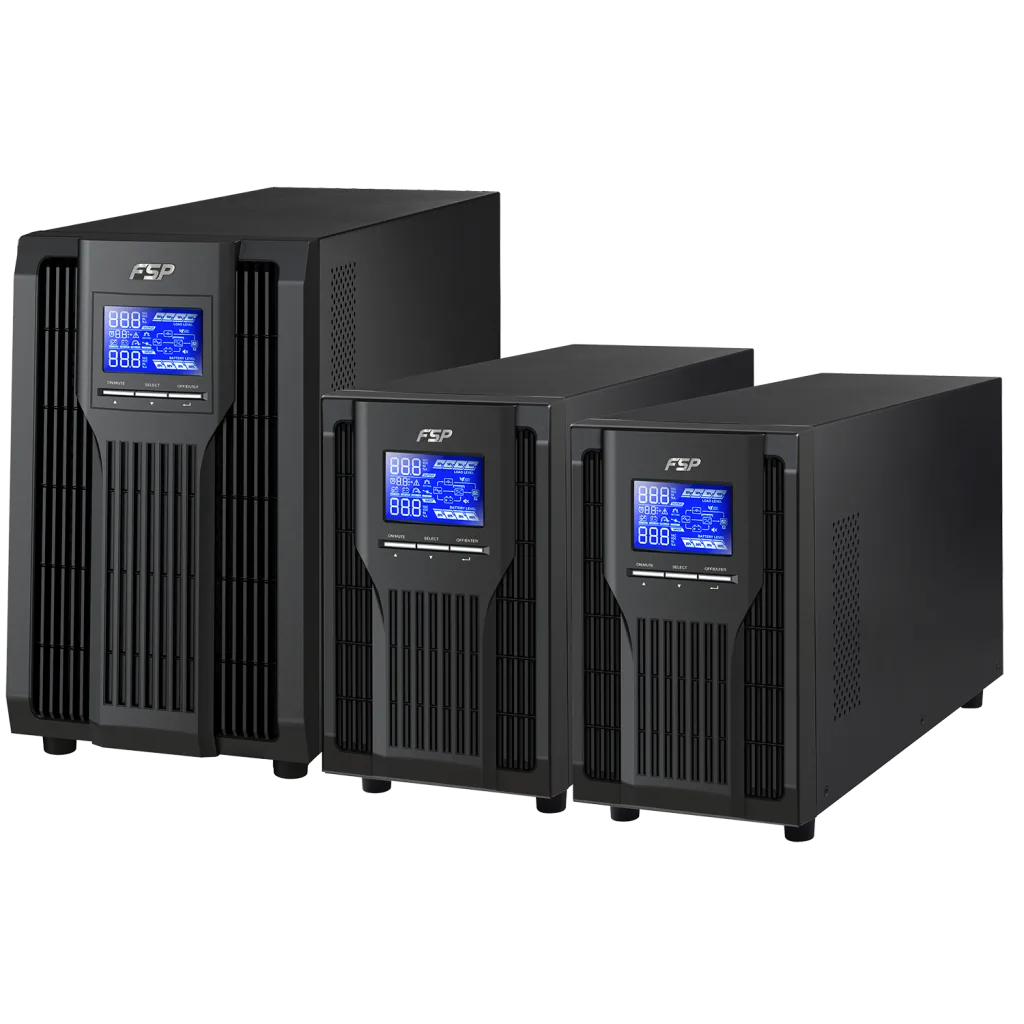 FSP Champ1K 1KVA Online UPS (2x9A Akü)