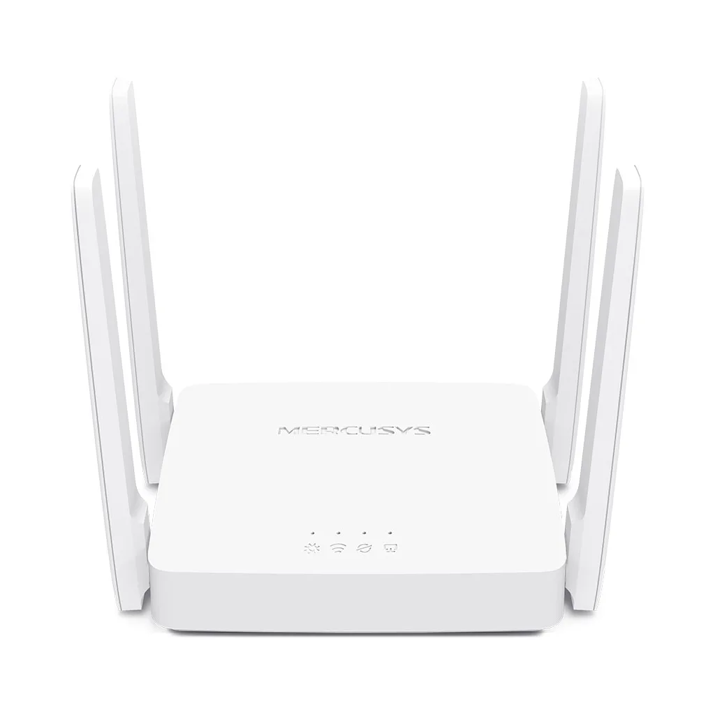 MERCUSYS AC10, AC1200, 3Port, 1200Mbps, DualBand, Masaüstü, Megabit, Router