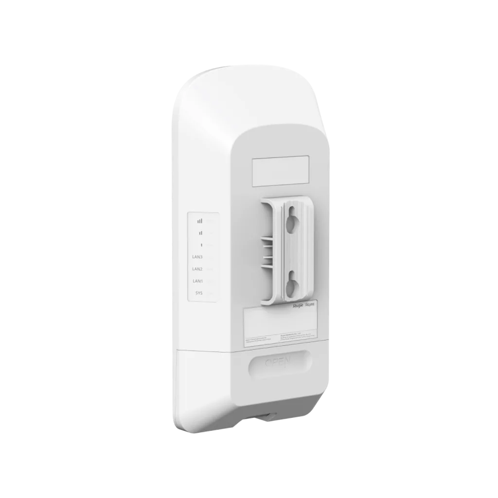 RUIJIE Reyee RG-EST330F-P, 3Port, 867Mbps, 5Ghz, PoE 1Giriş-2Çıkış, Dış Ortam, Noktadan Noktaya TDMA, Acces Point, Kutu