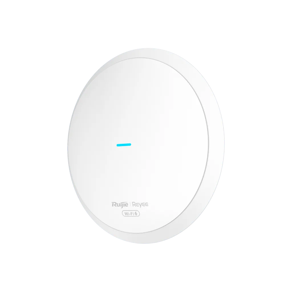 RUIJIE Reyee RG-RAP62, AX1800, 1Port GigaBit, 1775Mbps, Dual Band, Wifi 6, PoE, Tavan Tipi, Reyee Mesh, Access Point