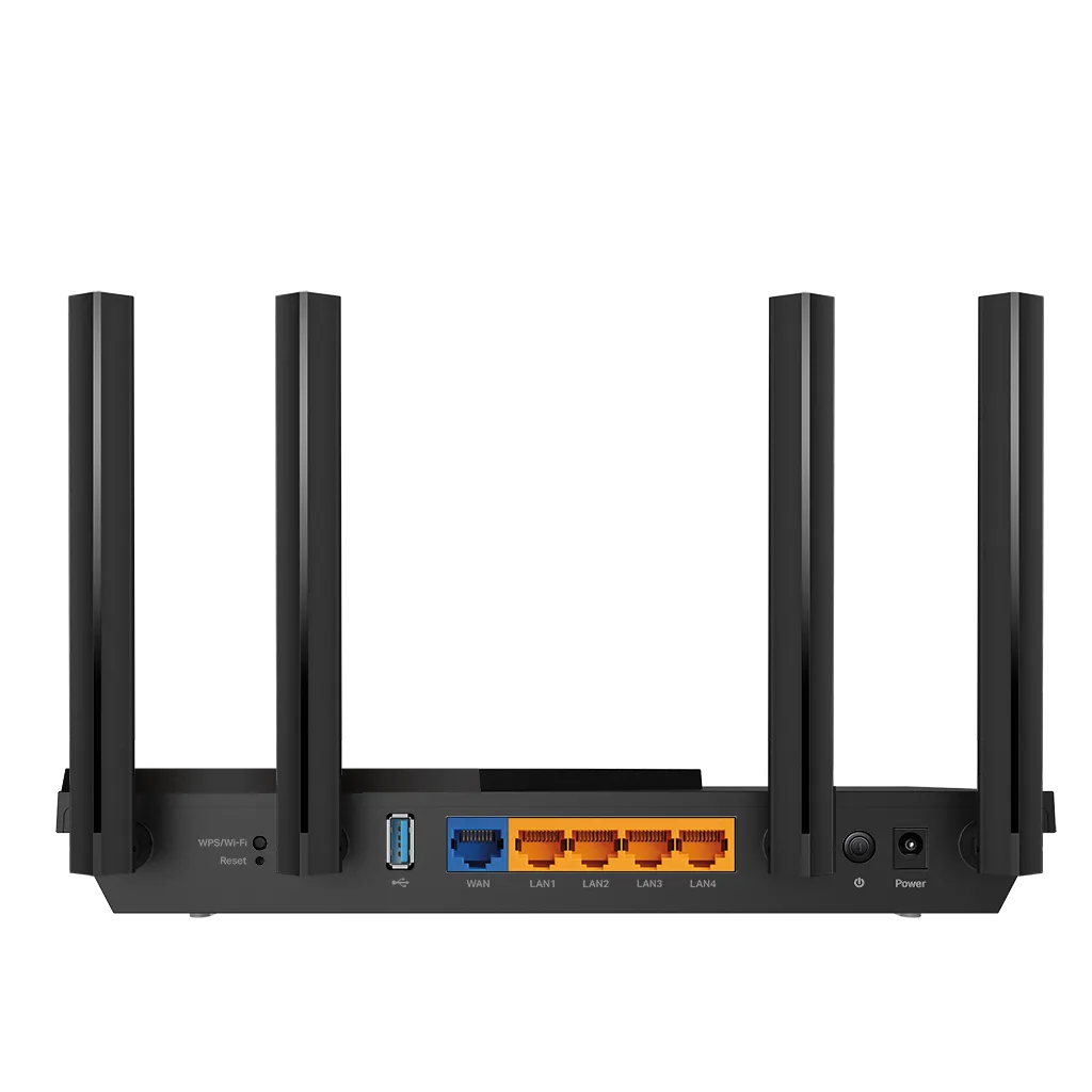TP-LINK ARCHER AX55, AX3000, 4Port, 3000Mbps, Dual Band, Wifi 6, Masaüstü, Gigabit, Router, Access Point