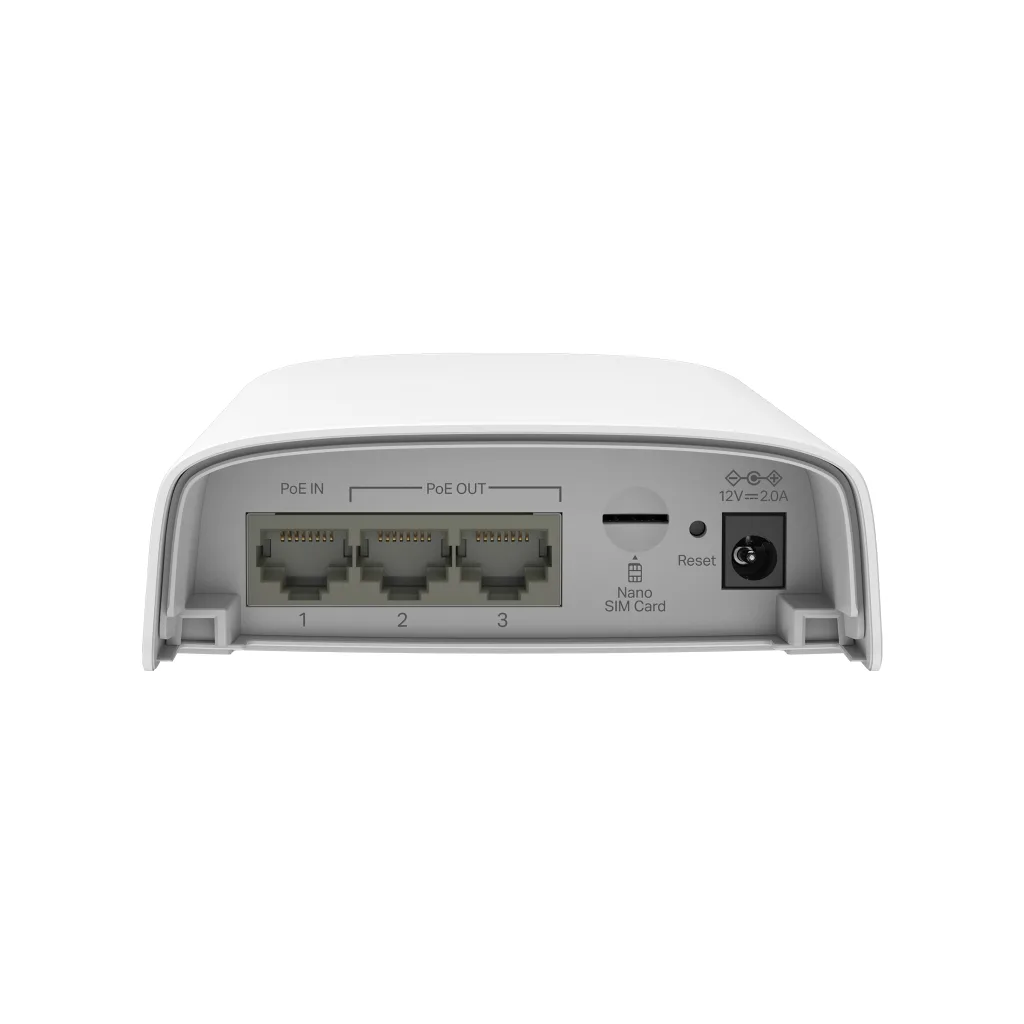 OMADA ER703WP-4G-Outdoor 3 Port, 4G+Cat6 Dual Band, Sim Yuvalı, AX3000 Indoor/ Outdoor Gateway