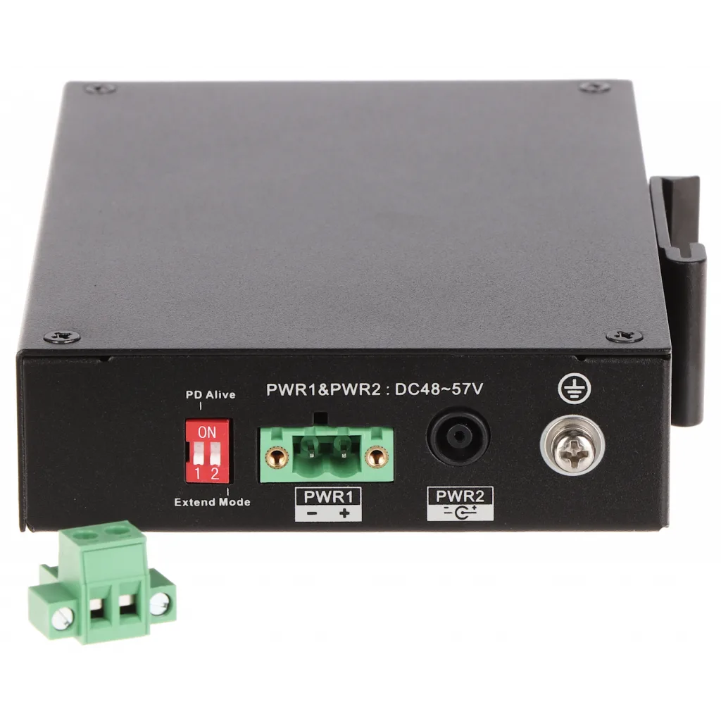 DAHUA PFS3106-4ET-60-V2, 4 Port, Megabit, PoE 60W, 1 Port Gigabit Uplink, 1 Port Gigabit SFP, Yönetilemez, Masaüstü Swit