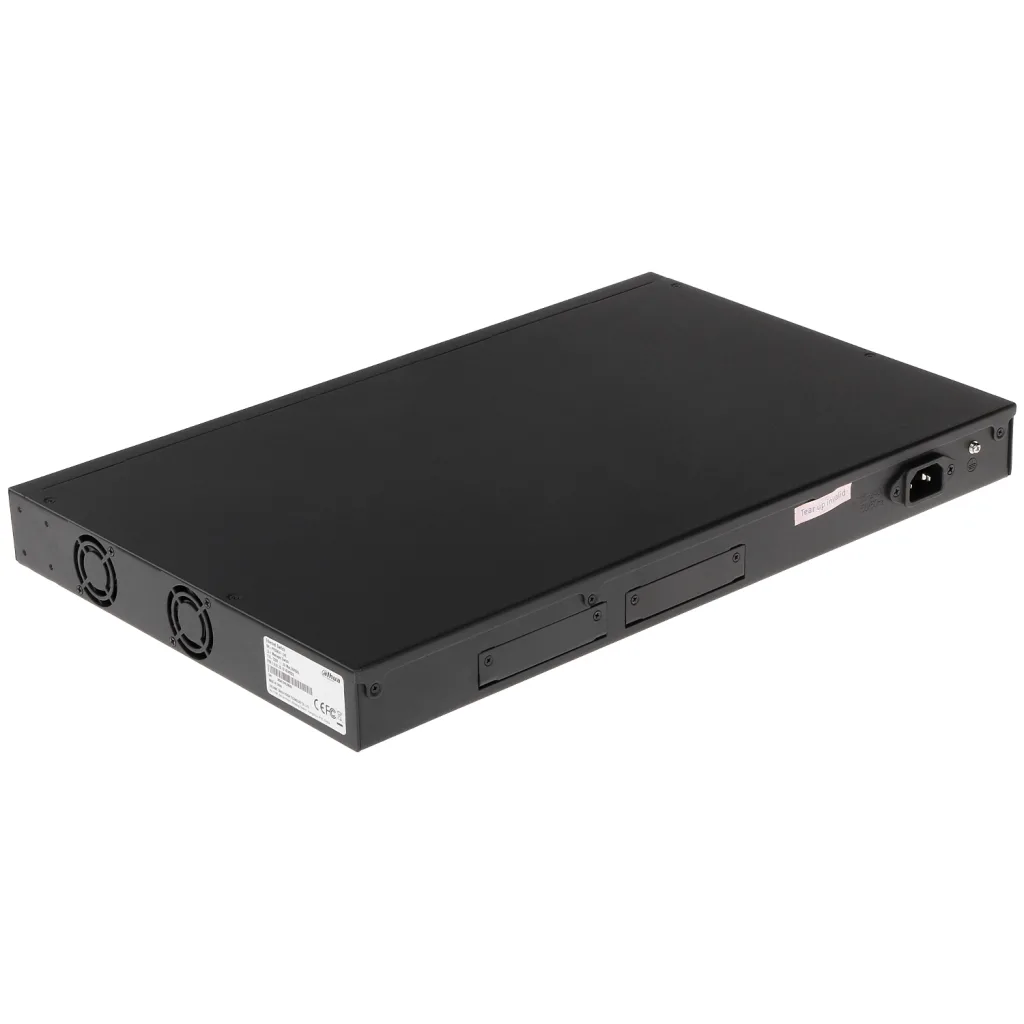 DAHUA S3226-24ET-240, 24 Port, MegaBit, PoE 240W, 2 Port GigaBit Uplink, 2 Port Gigabit Combo SFP, Longe Range 250Mt, Yö