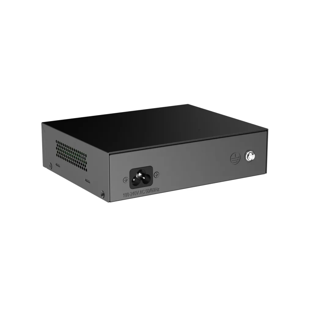 RUIJIE REYEE RG-ES106F-P 6 Port Megabit Tak Çalıştır Switch, 2 Fast Ethernet Uplink, 4 Port PoE+ (54W)