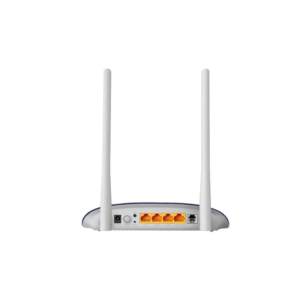 TP-LINK TD-W9960, 4 Port, 2.4Ghz Wifi, 300Mbps, 2xAnten, VDSL2, ADSL2+ MODEM