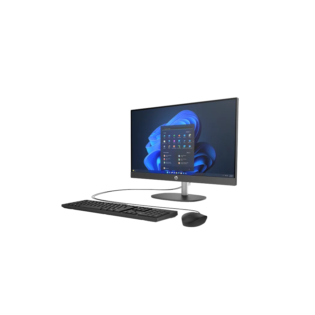 HP D1BC2ET, ProOne 240 G10,Ultra 7 155U, 23,8" FHD Ekran, 16Gb DDR5 Ram, 512Gb SSD, Paylaşımlı Ekran Kartı, Free Dos All