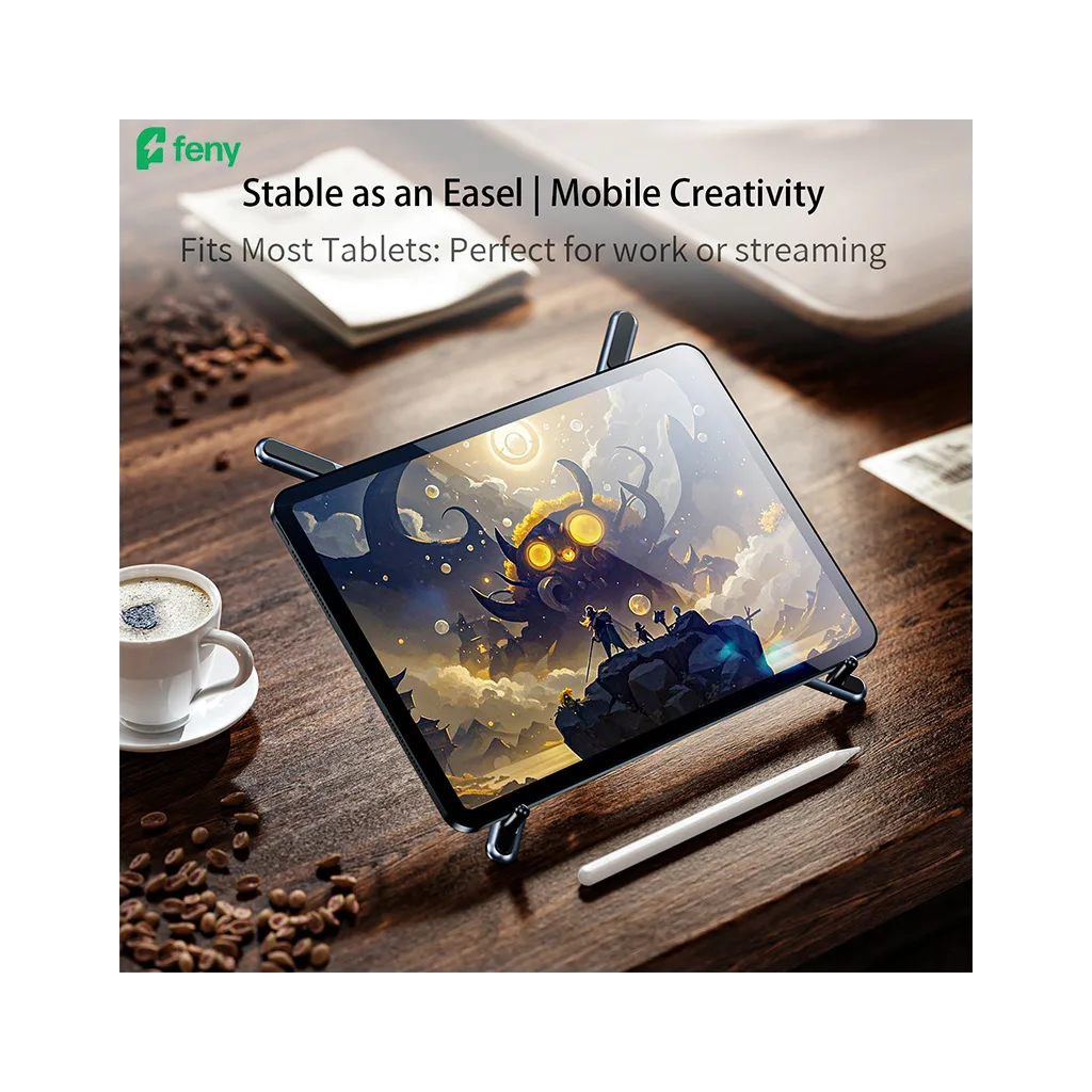 FENY FN-MS10, Magsafe, Dönebilen, Ayarlanabilir, Taşınabilir, Katlanır, Telefon-Tablet-Notebook Uyumlu, Yükseklik Ayarlı