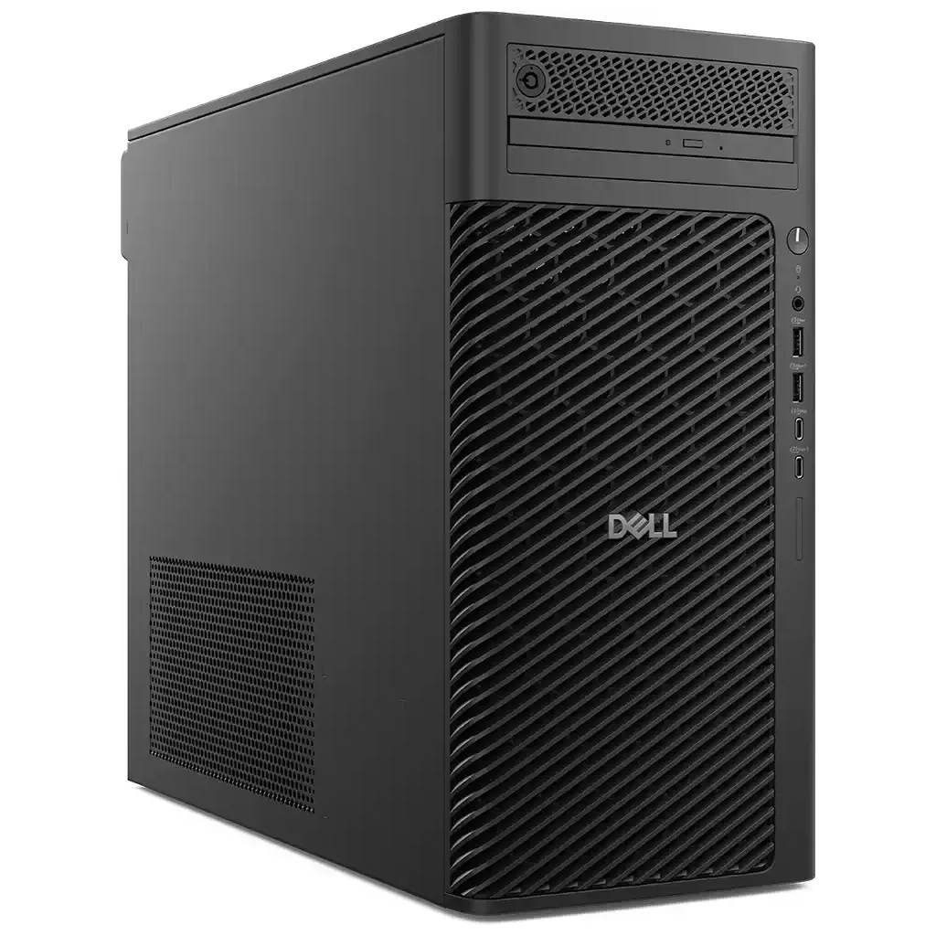 DELL Pro Max Tower T2, FCT2250-3, Ultra 7 265K, 32Gb DDR5 Ram, 1Tb SSD, 8Gb NVidia RTX A1000 Ekran Kartı, Windows11 Pro,