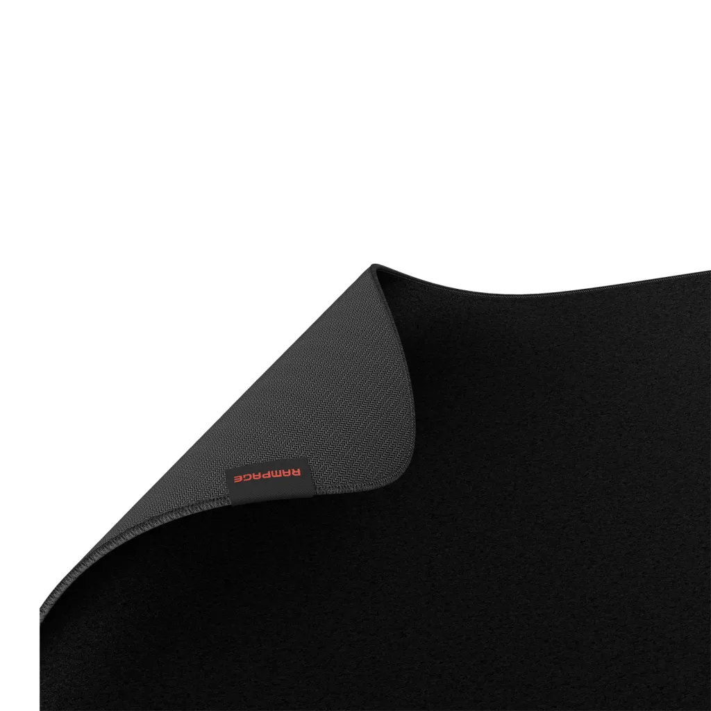 Rampage PULSAR PRO XXL, 900x400x4mm, Dikişli Neutral Kumaş, Gaming, MOUSE PAD (Siyah)