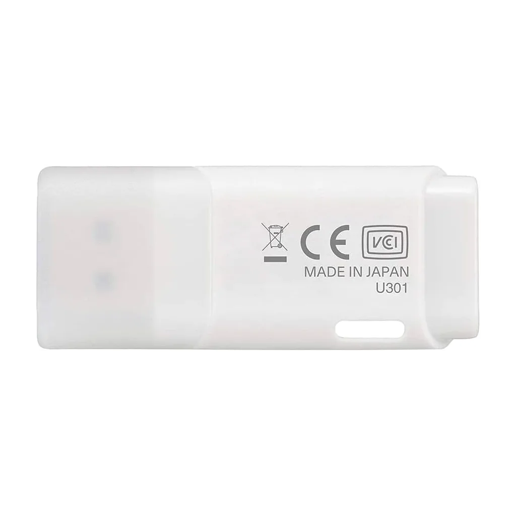 KIOXIA U301W 128GB USB 3.2 Gen1 TransMemory Flash Disk (Beyaz)