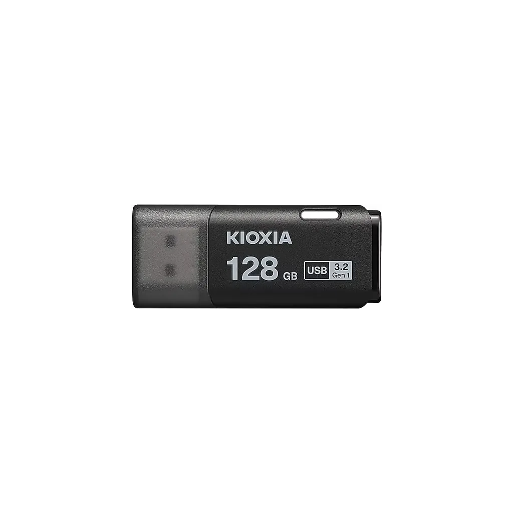 KIOXIA U301K 128GB USB 3.2 Gen1 TransMemory Flash Disk (Siyah)