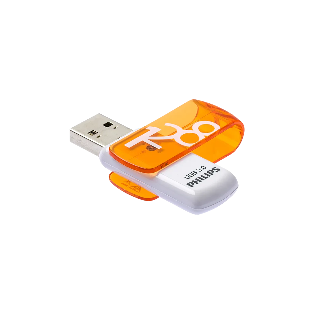 PHILIPS FM12FD00B, 128GB, USB 3.0, Vivid, Turuncu, Flash Disk