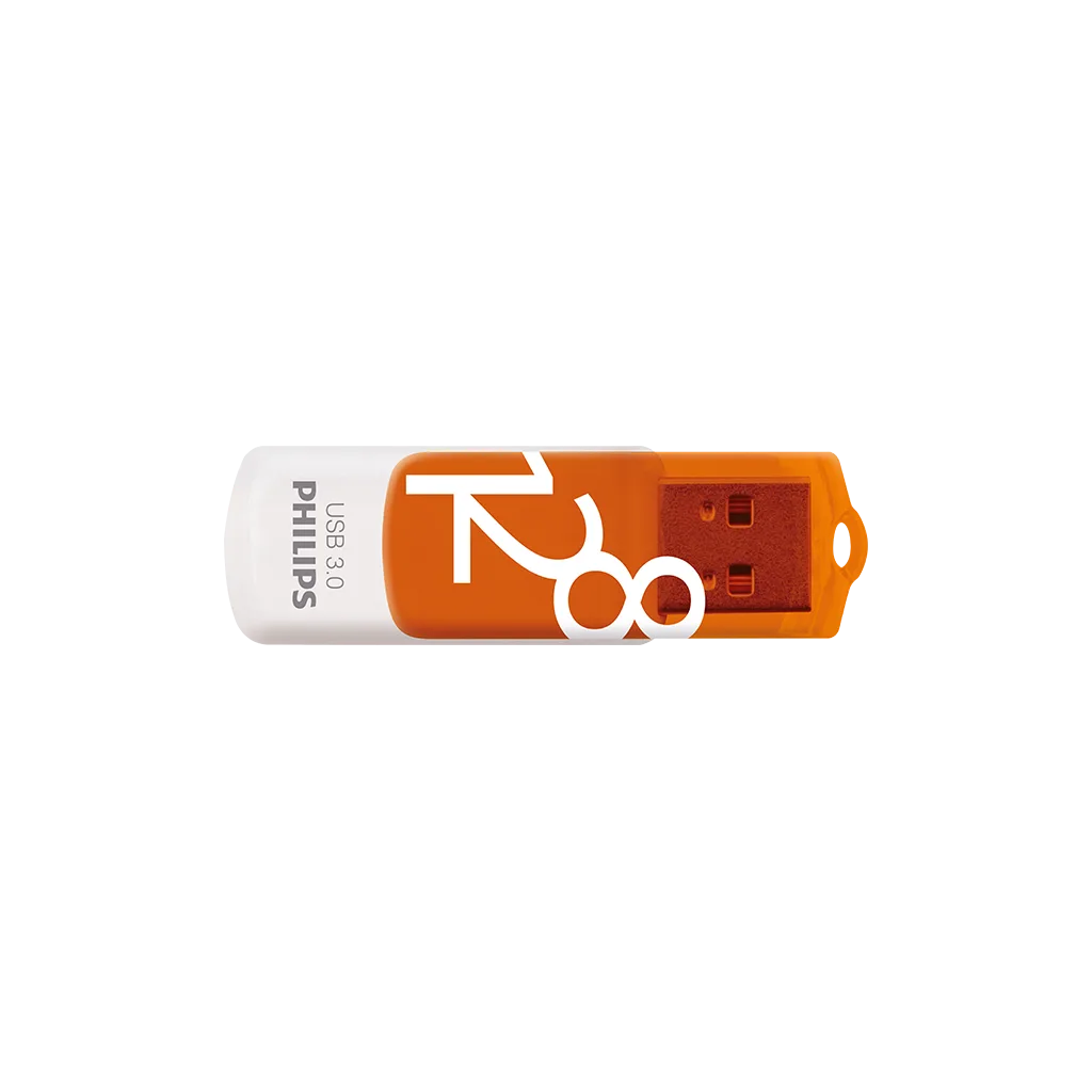 PHILIPS FM12FD00B, 128GB, USB 3.0, Vivid, Turuncu, Flash Disk