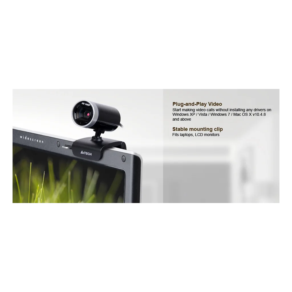 A4 TECH PK-910H Full HD 1080P Dahili Microfonlu USB WEBCAM