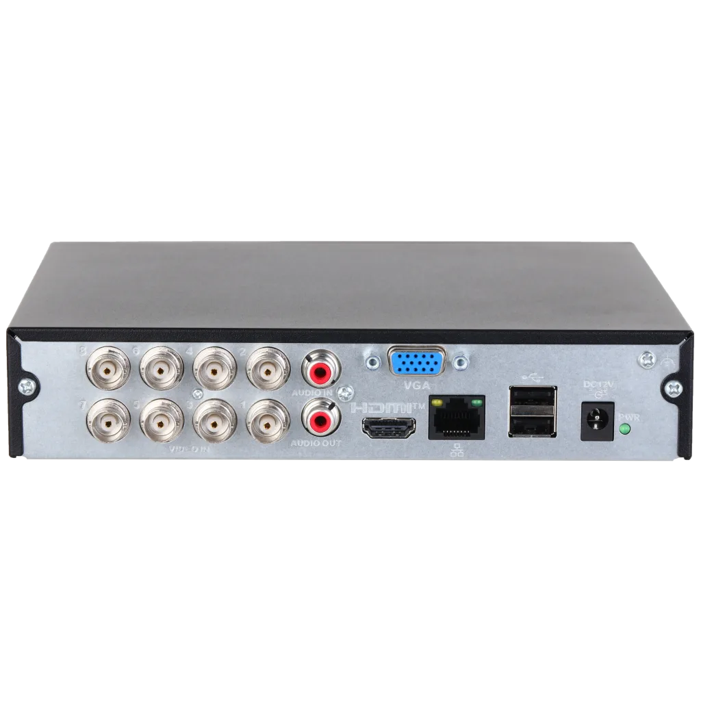 DAHUA XVR1B08-I/T, 8Kanal, 2Mpix, H265+, 1 HDD Desteği, 5in1 DVR Cihazı