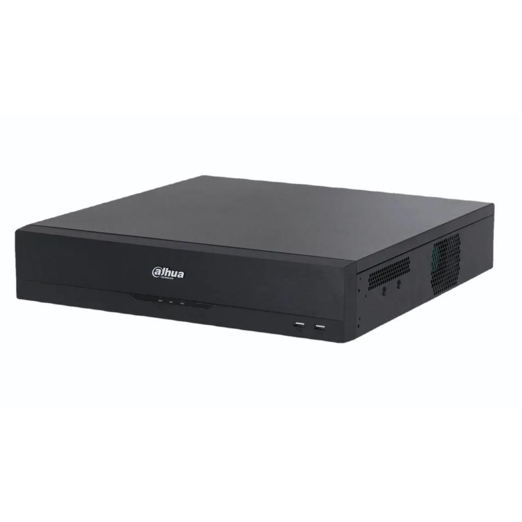 DAHUA NVR4832-EI, 32Kanal, 16Mpix, H265+, 8 HDD Desteği, 1080P Kayıt, 256Mbps Bant Genişliği, 2 Port GigaBit Lan, NVR